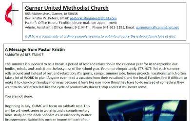 Newsletter July 2024
